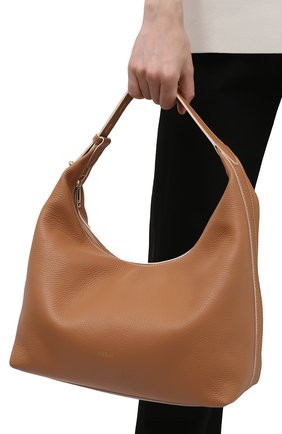 Женская сумка furla net FURLA коричневого цвета по цене 32400 руб., арт. WB00229/HSF000 | Фото 2 Женская сумка furla net FURLA коричневого цвета, арт. WB00229/HSF000 | Фото 2