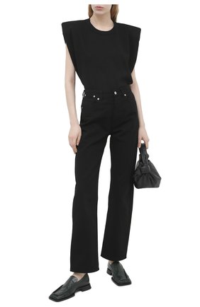 Женские кожаные лоферы JIL SANDER зеленого цвета по цене 63150 руб., арт. JS36103A-13201 | Фото 2 Женские кожаные лоферы JIL SANDER зеленого цвета, арт. JS36103A-13201 | Фото 2