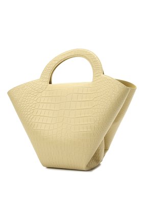 Женский сумка-тоут doll large BOTTEGA VENETA желтого цвета по цене 217500 руб., арт. 658516/VA450 | Фото 3 Женский сумка-тоут doll large BOTTEGA VENETA желтого цвета, арт. 658516/VA450 | Фото 3