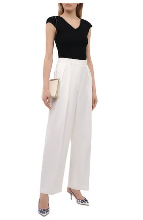 Женские кожаные туфли DOLCE & GABBANA разноцветного цвета по цене 79950 руб., арт. CG0450/B9M99 | Фото 2 Женские кожаные туфли DOLCE & GABBANA разноцветного цвета, арт. CG0450/B9M99 | Фото 2
