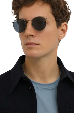 Женские солнцезащитные очки RAY-BAN бронзового цвета по цене 32900 руб., арт. 8247-9207T0 | Фото 3 Женские солнцезащитные очки RAY-BAN бронзового цвета, арт. 8247-9207T0 | Фото 3