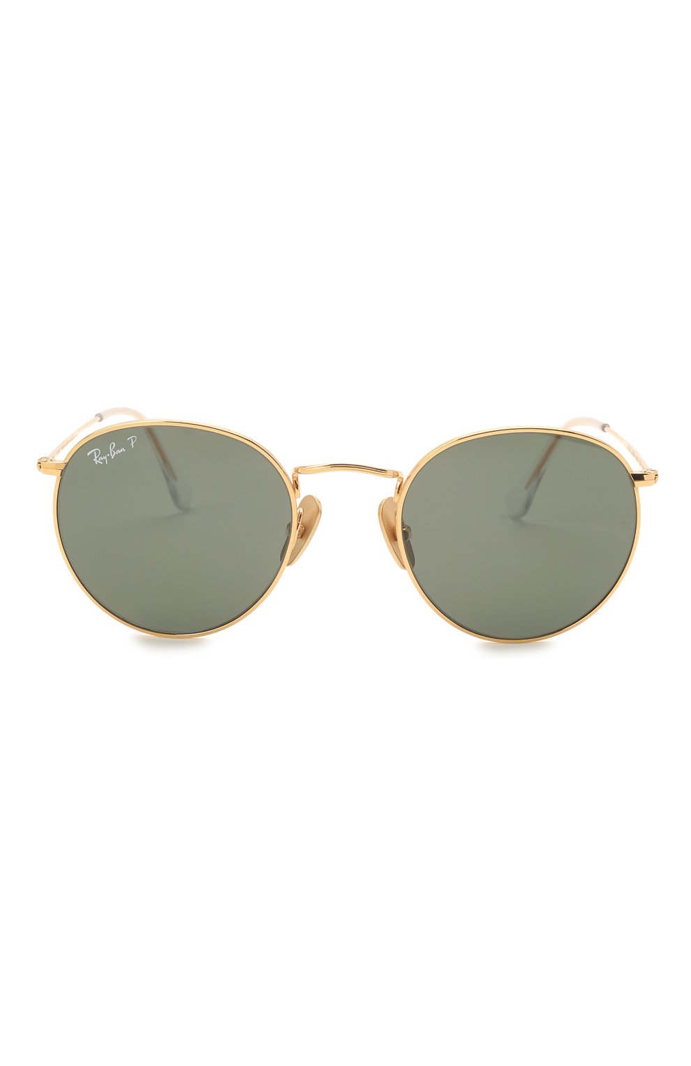 Женские солнцезащитные очки RAY-BAN золотого цвета по цене 32900 руб., арт. 8247-921658 | Фото 4 Женские солнцезащитные очки RAY-BAN золотого цвета, арт. 8247-921658 | Фото 4