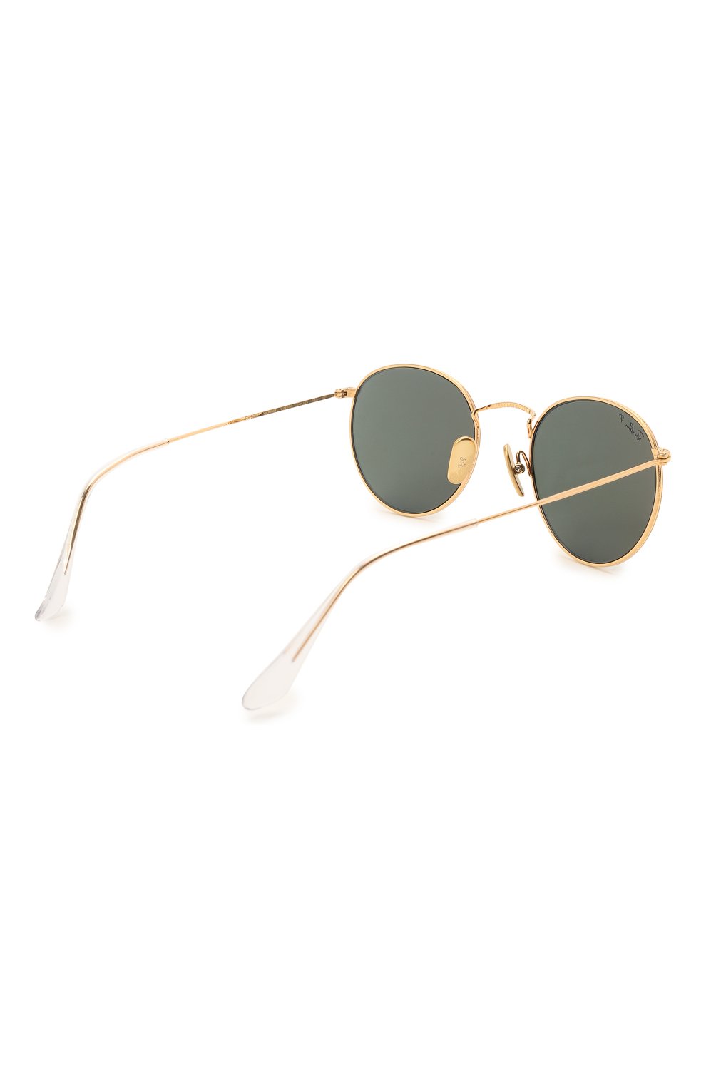 Женские солнцезащитные очки RAY-BAN золотого цвета по цене 32900 руб., арт. 8247-921658 | Фото 5 Женские солнцезащитные очки RAY-BAN золотого цвета, арт. 8247-921658 | Фото 5