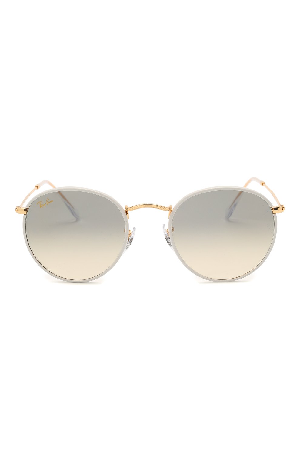 Женские солнцезащитные очки RAY-BAN белого цвета по цене 14200 руб., арт. 3447JM-919632 | Фото 4 Женские солнцезащитные очки RAY-BAN белого цвета, арт. 3447JM-919632 | Фото 4