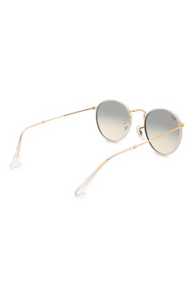 Женские солнцезащитные очки RAY-BAN белого цвета по цене 14200 руб., арт. 3447JM-919632 | Фото 5 Женские солнцезащитные очки RAY-BAN белого цвета, арт. 3447JM-919632 | Фото 5