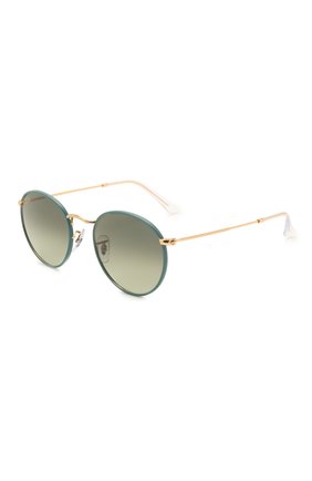 Женские солнцезащитные очки RAY-BAN зеленого цвета по цене 0 руб., арт. 3447JM-9196BH | Фото 1 Женские солнцезащитные очки RAY-BAN зеленого цвета, арт. 3447JM-9196BH | Фото 1 (Кросс-КТ: С/з-унисекс; Региональные ограничения белый список (Axapta Mercury): RU; Тип очков: С/з; Очки форма: Круглые; Оптика Гендер: оптика-унисекс)