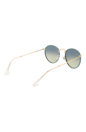 Женские солнцезащитные очки RAY-BAN зеленого цвета по цене 0 руб., арт. 3447JM-9196BH | Фото 5 Женские солнцезащитные очки RAY-BAN зеленого цвета, арт. 3447JM-9196BH | Фото 5 (Кросс-КТ: С/з-унисекс; Региональные ограничения белый список (Axapta Mercury): RU; Тип очков: С/з; Очки форма: Круглые; Оптика Гендер: оптика-унисекс)