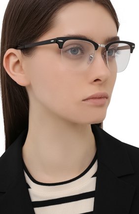 Женские оправа RAY-BAN черного цвета по цене 9950 руб., арт. 3716VM-2861 | Фото 2 Женские оправа RAY-BAN черного цвета, арт. 3716VM-2861 | Фото 2