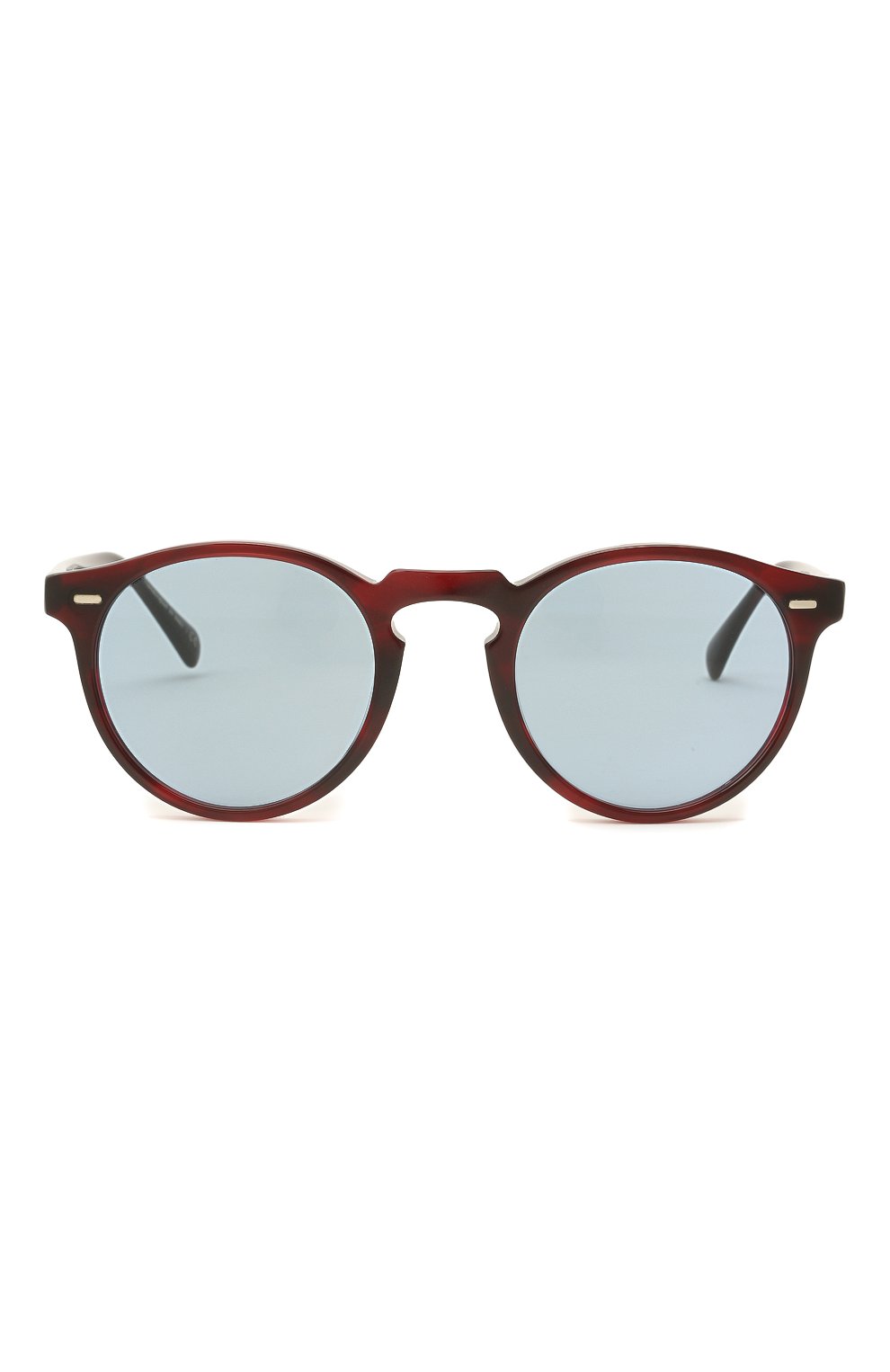 Женские солнцезащитные очки OLIVER PEOPLES бордового цвета по цене 23600 руб., арт. 5217S-167556 | Фото 4 Женские солнцезащитные очки OLIVER PEOPLES бордового цвета, арт. 5217S-167556 | Фото 4 (Тип очков: С/з; Очки форма: Круглые; Оптика Гендер: оптика-унисекс)