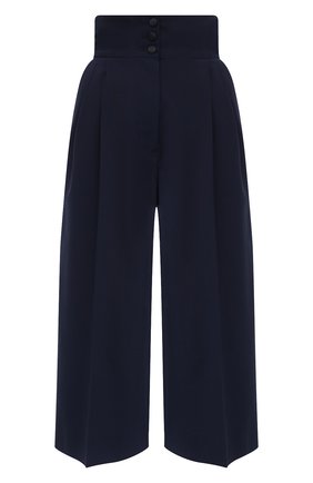 Женский кюлоты DOLCE & GABBANA темно-синего цвета по цене 79950 руб., арт. I3C28W/FUCD6 | Фото 1 Женский кюлоты DOLCE & GABBANA темно-синего цвета, арт. I3C28W/FUCD6 | Фото 1