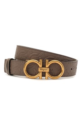 Женский кожаный ремень SALVATORE FERRAGAMO светло-коричневого цвета по цене 51000 руб., арт. Z-0741623 | Фото 1 Женский кожаный ремень SALVATORE FERRAGAMO светло-коричневого цвета, арт. Z-0741623 | Фото 1