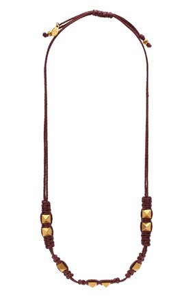 Женское колье rockstud VALENTINO красного цвета по цене 33300 руб., арт. VW0J0I48/APG | Фото 1 Женское колье rockstud VALENTINO красного цвета, арт. VW0J0I48/APG | Фото 1