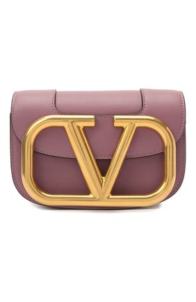 Женская сумка vlogo VALENTINO фиолетового цвета по цене 147000 руб., арт. VW0B0G45/ZXL | Фото 1 Женская сумка vlogo VALENTINO фиолетового цвета, арт. VW0B0G45/ZXL | Фото 1 (Сумки-технические: Сумки через плечо; Материал: Натуральная кожа; Размер: mini; Ремень/цепочка: На ремешке)