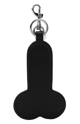 Женский брелок для ключей JW ANDERSON черного цвета по цене 46450 руб., арт. AC0070 LA0020 | Фото 2 Женский брелок для ключей JW ANDERSON черного цвета, арт. AC0070 LA0020 | Фото 2