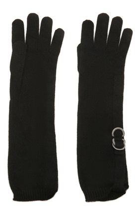 Женские кашемировые перчатки BRUNELLO CUCINELLI черного цвета по цене 59200 руб., арт. M12170799P | Фото 2 Женские кашемировые перчатки BRUNELLO CUCINELLI черного цвета, арт. M12170799P | Фото 2