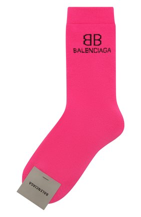 Женские носки BALENCIAGA розового цвета по цене 9925 руб., арт. 640610/3A4B5 | Фото 1 Женские носки BALENCIAGA розового цвета, арт. 640610/3A4B5 | Фото 1