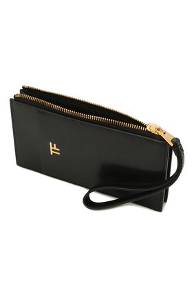 Женский кожаный футляр для кредитных карт TOM FORD черного цвета по цене 47300 руб., арт. S0336T-LG0009 | Фото 3 Женский кожаный футляр для кредитных карт TOM FORD черного цвета, арт. S0336T-LG0009 | Фото 3