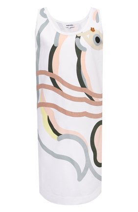 Женское хлопковое платье kenzo x wwf KENZO разноцветного цвета по цене 19700 руб., арт. FB52R07874SB | Фото 1 Женское хлопковое платье kenzo x wwf KENZO разноцветного цвета, арт. FB52R07874SB | Фото 1