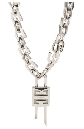 Женское колье GIVENCHY серебряного цвета по цене 158000 руб., арт. BF00AUF003 | Фото 2 Женское колье GIVENCHY серебряного цвета, арт. BF00AUF003 | Фото 2