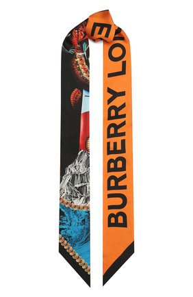Женский шелковый шарф BURBERRY разноцветного цвета по цене 14500 руб., арт. 8040561 | Фото 1 Женский шелковый шарф BURBERRY разноцветного цвета, арт. 8040561 | Фото 1