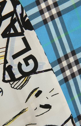 Женский шелковый шарф BURBERRY разноцветного цвета по цене 14500 руб., арт. 8040557 | Фото 2 Женский шелковый шарф BURBERRY разноцветного цвета, арт. 8040557 | Фото 2