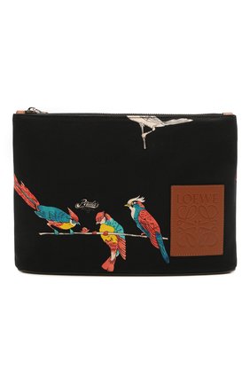 Женский клатч oblong loewe x paula's ibiza LOEWE черного цвета по цене 34150 руб., арт. C730C63X14 | Фото 1 Женский клатч oblong loewe x paula's ibiza LOEWE черного цвета, арт. C730C63X14 | Фото 1 (Женское Кросс-КТ: Клатч-клатчи; Материал: Текстиль; Размер: medium)