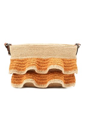 Женская сумка pochette loewe x paula's ibiza LOEWE бежевого цвета по цене 56850 руб., арт. A630W13X01 | Фото 1 Женская сумка pochette loewe x paula's ibiza LOEWE бежевого цвета, арт. A630W13X01 | Фото 1