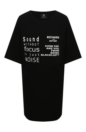 Женская хлопковая футболка YOHJI YAMAMOTO черного цвета по цене 24600 руб., арт. ND-T77-999 | Фото 1 Женская хлопковая футболка YOHJI YAMAMOTO черного цвета, арт. ND-T77-999 | Фото 1