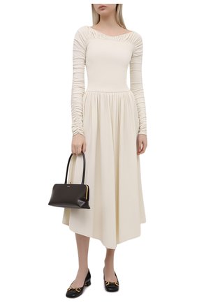 Женские кожаные туфли GUCCI черного цвета по цене 66550 руб., арт. 645600/C9D00 | Фото 2 Женские кожаные туфли GUCCI черного цвета, арт. 645600/C9D00 | Фото 2