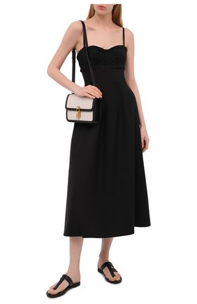 Женские кожаные шлепанцы TOM FORD черного цвета по цене 56800 руб., арт. W2900N-LCL107 | Фото 2 Женские кожаные шлепанцы TOM FORD черного цвета, арт. W2900N-LCL107 | Фото 2