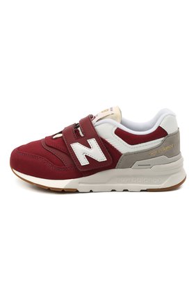 Детские кроссовки 997h NEW BALANCE бордового цвета по цене 6310 руб., арт. PZ997HHT/M | Фото 2 Детские кроссовки 997h NEW BALANCE бордового цвета, арт. PZ997HHT/M | Фото 2