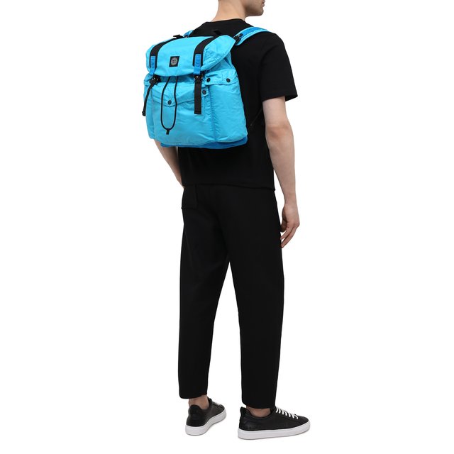 Текстильный рюкзак Stone Island 741590370, цвет синий, размер NS - фото 2