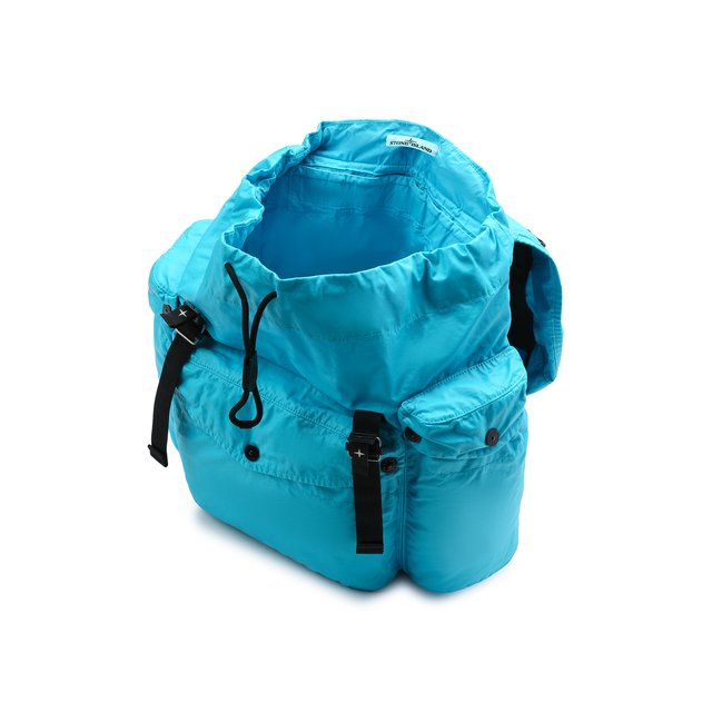 Текстильный рюкзак Stone Island 741590370, цвет синий, размер NS - фото 4