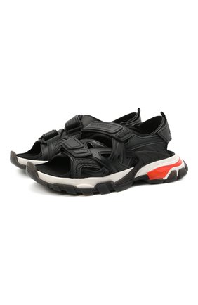 Мужские сандалии track BALENCIAGA черного цвета по цене 59950 руб., арт. 655954/W2CC3 | Фото 1 Мужские сандалии track BALENCIAGA черного цвета, арт. 655954/W2CC3 | Фото 1