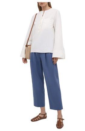 Женские кожаные сандалии TOD’S коричневого цвета по цене 56400 руб., арт. XXW0FW0EH60D90 | Фото 2 Женские кожаные сандалии TOD’S коричневого цвета, арт. XXW0FW0EH60D90 | Фото 2