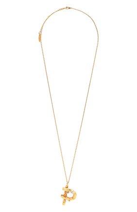 Женская кулон на цепочке alphabet p CHLOÉ золотого цвета по цене 36350 руб., арт. CHC21UF02PCH5 | Фото 1 Женская кулон на цепочке alphabet p CHLOÉ золотого цвета, арт. CHC21UF02PCH5 | Фото 1 (Материал: Металл)