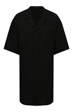 Женская рубашка YOHJI YAMAMOTO черного цвета по цене 51950 руб., арт. ND-B01-203 | Фото 1 Женская рубашка YOHJI YAMAMOTO черного цвета, арт. ND-B01-203 | Фото 1