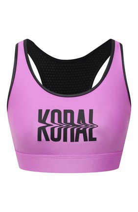 Женский топ KORAL фиолетового цвета по цене 9415 руб., арт. A345S04 | Фото 1 Женский топ KORAL фиолетового цвета, арт. A345S04 | Фото 1