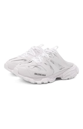 Женские комбинированные сабо track BALENCIAGA белого цвета по цене 79950 руб., арт. 653813/W3CP3 | Фото 1 Женские комбинированные сабо track BALENCIAGA белого цвета, арт. 653813/W3CP3 | Фото 1