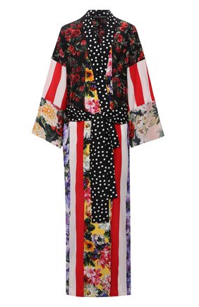 Женское шелковое платье DOLCE & GABBANA разноцветного цвета по цене 262500 руб., арт. F0U29T/GDY32 | Фото 1 Женское шелковое платье DOLCE & GABBANA разноцветного цвета, арт. F0U29T/GDY32 | Фото 1 (Женское Кросс-КТ: Платье-одежда; Длина Ж (юбки, платья, шорты): Макси; Материал внешний: Шелк; Стили: Гламурный; Рукава: Длинные; Случай: Вечерний)