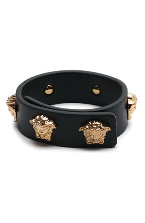 Кожаный браслет Medusa Stud | Фото №2 Кожаный браслет Medusa Stud | Фото №2