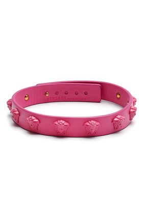 Женское чокер medusa stud VERSACE фуксия цвета по цене 32850 руб., арт. DG3I137/DMTN | Фото 2 Женское чокер medusa stud VERSACE фуксия цвета, арт. DG3I137/DMTN | Фото 2