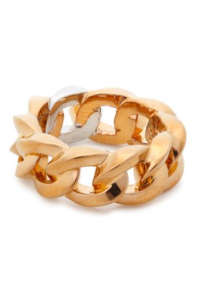 Женское кольцо medusa chain VERSACE золотого цвета, арт. DG5I020/DJMT | Фото 2 (Материал: Металл)