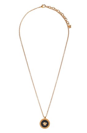 Женская кулон на цепочке medusa VERSACE золотого цвета по цене 29750 руб., арт. DG17255/DJMR | Фото 1 Женская кулон на цепочке medusa VERSACE золотого цвета, арт. DG17255/DJMR | Фото 1 (Материал: Металл)