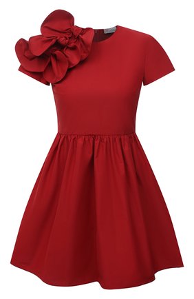 Женское платье REDVALENTINO красного цвета по цене 45350 руб., арт. VR0VAY85/5S3 | Фото 1 Женское платье REDVALENTINO красного цвета, арт. VR0VAY85/5S3 | Фото 1 (Материал внешний: Синтетический материал, Хлопок; Длина Ж (юбки, платья, шорты): Мини; Случай: Коктейльный; Стили: Романтичный; Женское Кросс-КТ: Платье-одежда; Рукава: Короткие)