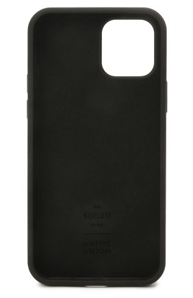 Чехол для iphone 12 pro BERLUTI черного цвета, арт. X224547 | Фото 2 (Материал: Пластик)