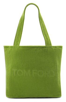 Женский сумка-тоут beachwear medium TOM FORD зеленого цвета по цене 106000 руб., арт. L1438T-TT0001 | Фото 1 Женский сумка-тоут beachwear medium TOM FORD зеленого цвета, арт. L1438T-TT0001 | Фото 1 (Сумки-технические: Сумки-шопперы; Материал: Текстиль; Ошибки технического описания: Нет ширины; Размер: medium)