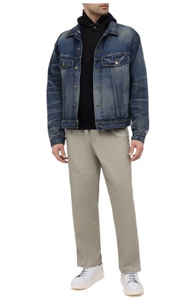 Мужской хлопковое худи FEAR OF GOD черного цвета по цене 54100 руб., арт. FG50-061FLC | Фото 2 Мужской хлопковое худи FEAR OF GOD черного цвета, арт. FG50-061FLC | Фото 2