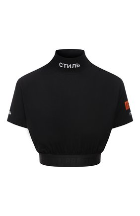 Женский топ из вискозы HERON PRESTON черного цвета по цене 24900 руб., арт. HWAA029R21JER0011001 | Фото 1 Женский топ из вискозы HERON PRESTON черного цвета, арт. HWAA029R21JER0011001 | Фото 1