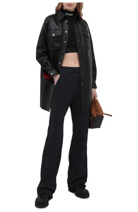 Женский топ из вискозы HERON PRESTON черного цвета по цене 24900 руб., арт. HWAA029R21JER0011001 | Фото 2 Женский топ из вискозы HERON PRESTON черного цвета, арт. HWAA029R21JER0011001 | Фото 2